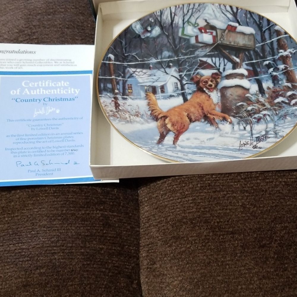 Fine Porcelain Plate - Picture 3 of 7